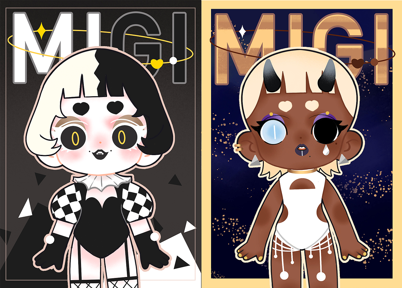 原创IP | MIGI 米姬（图ZMjY5OTU1ODA4） - IP形象 - 站酷设计师咩咩mie之助原创素材 - 站酷ZCOOL