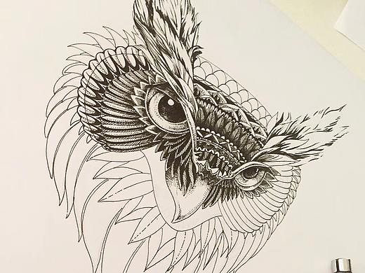 线描小稿