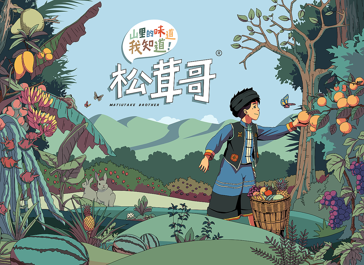 “松茸哥”品牌规划及设计