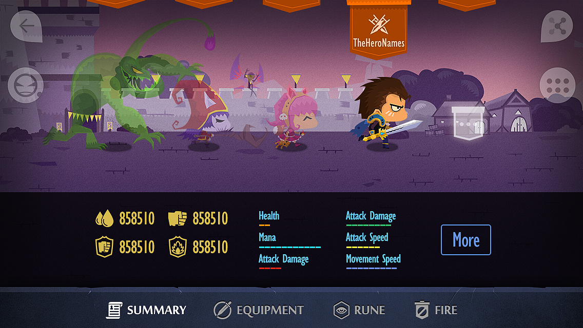 手机游戏项目界面设计