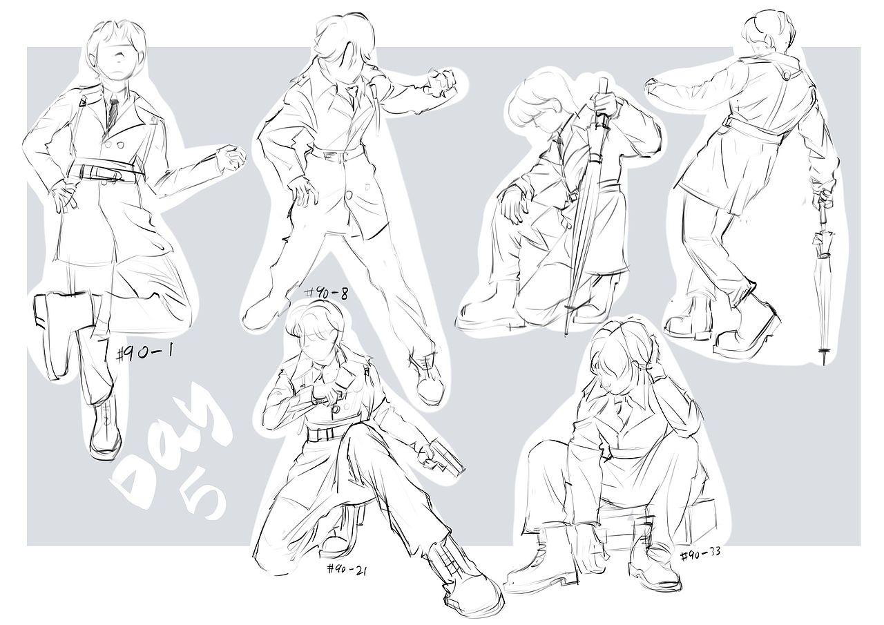 #速写60天挑战赛#day5@速写班长