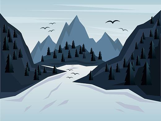 插画-风景【临摹】