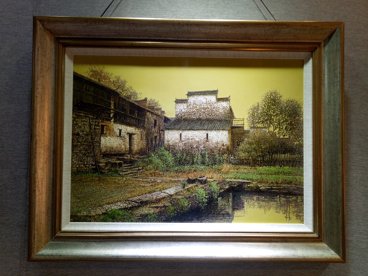 熊建新院长的漆画展