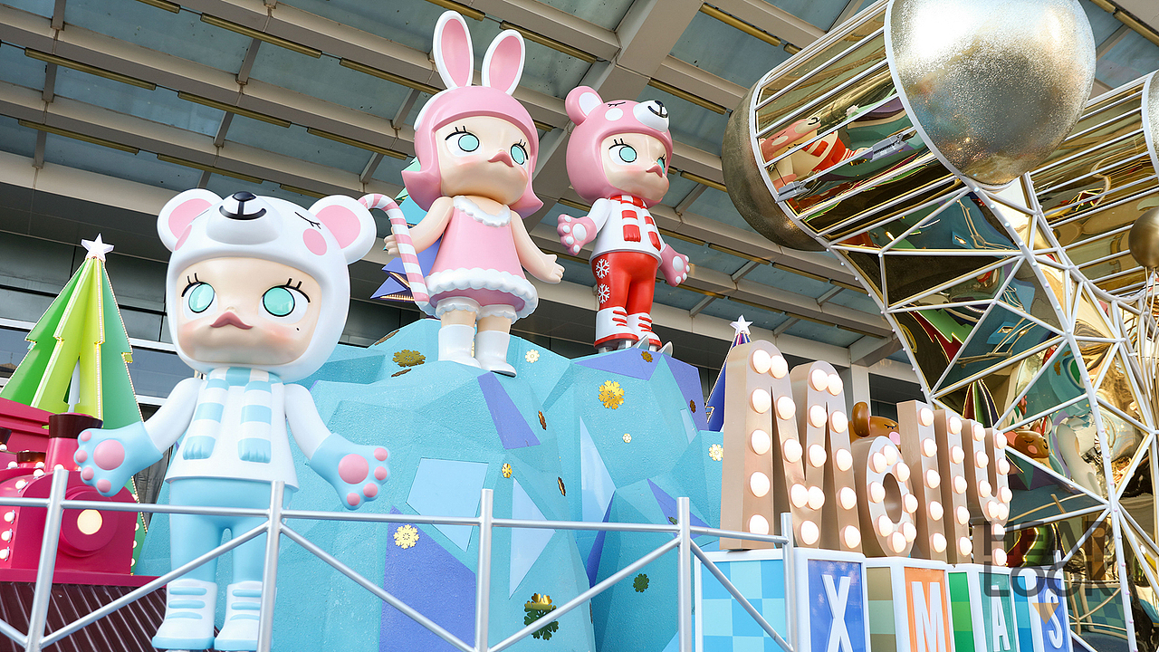 2017潮玩Molly北京西单大悦城圣诞展【辉联文化出品】