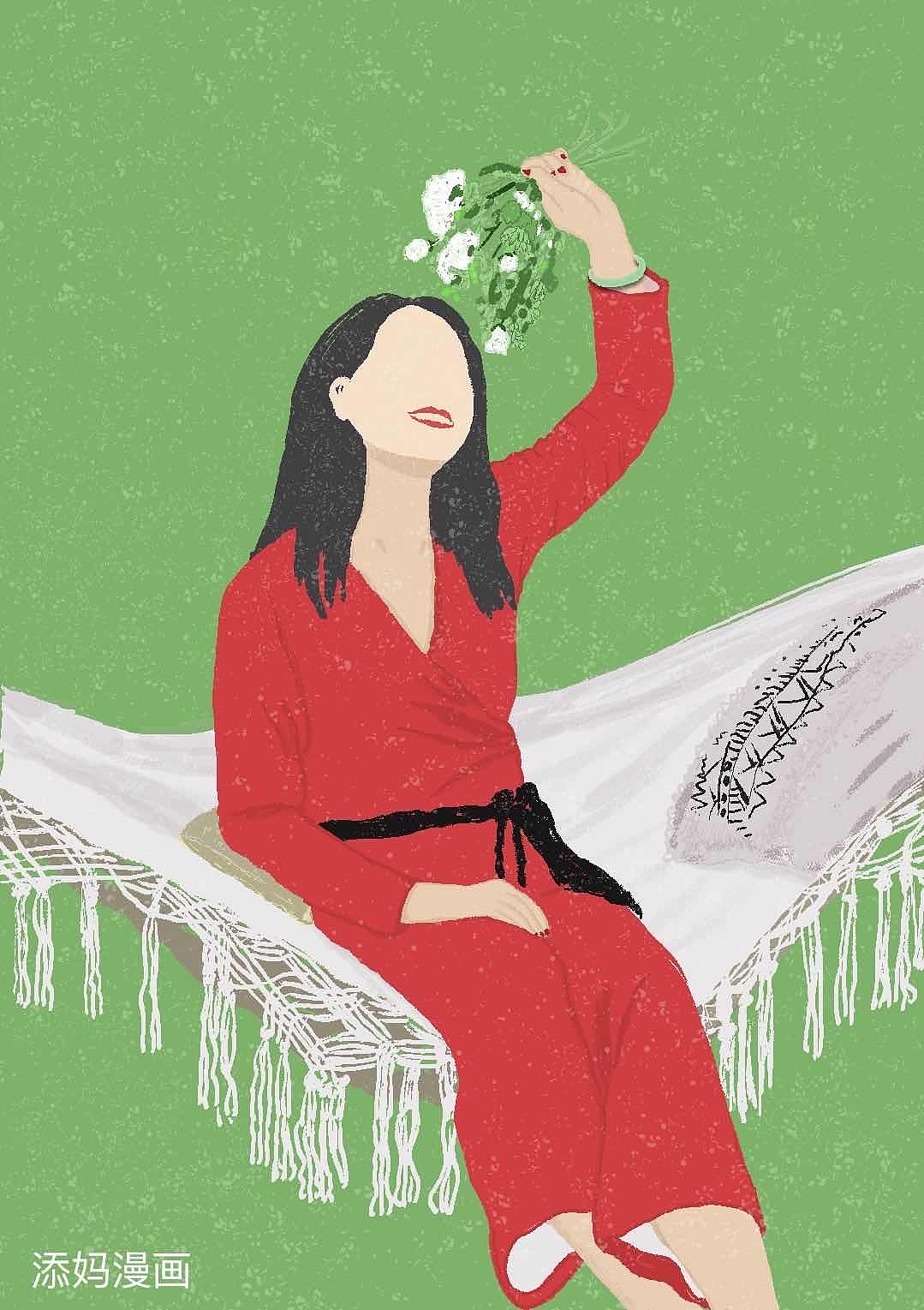 夏日（图ZMjEzNzEzODgw） - 创作习作 - 站酷设计师添妈漫画原创素材 - 站酷ZCOOL