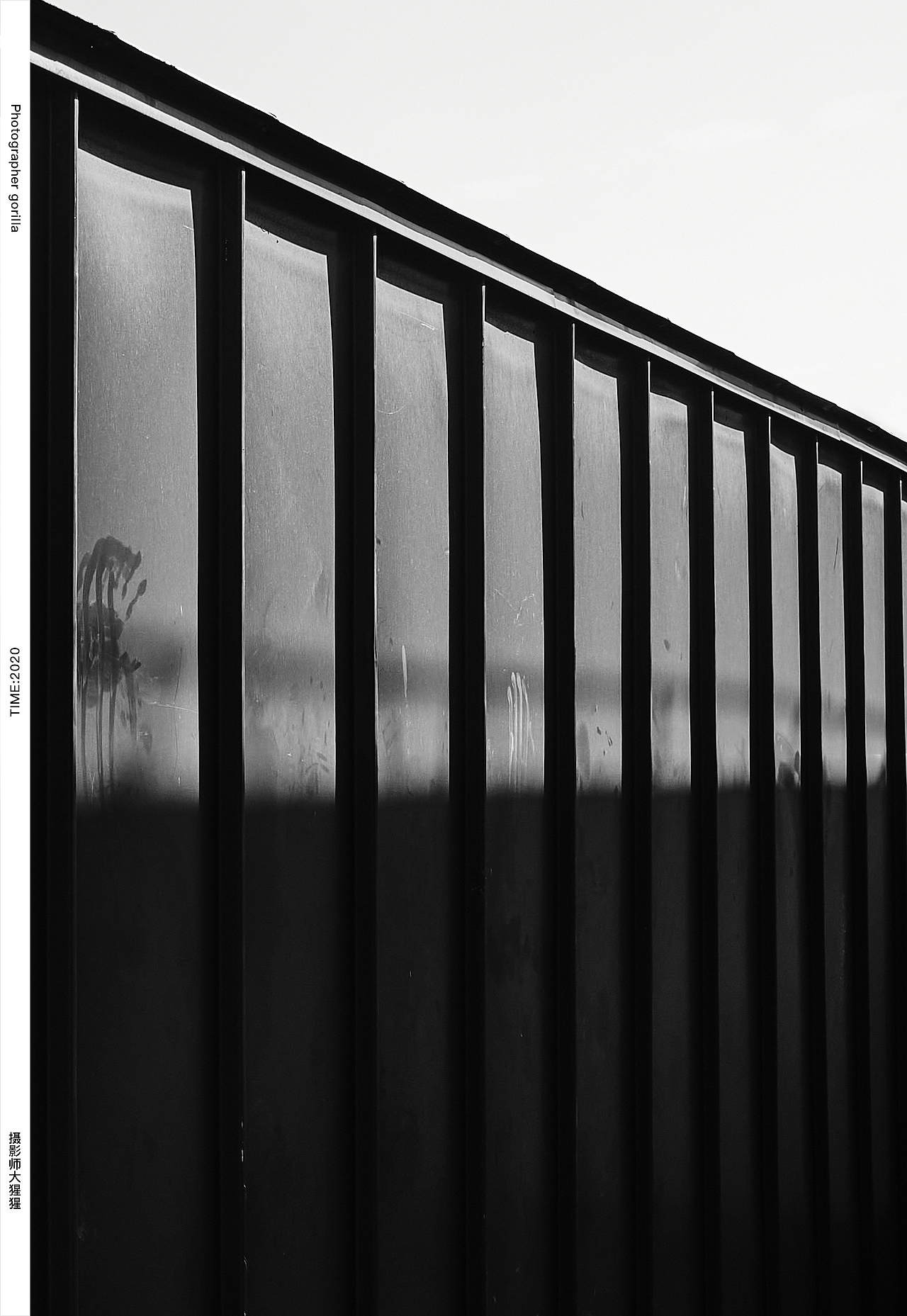 黑白建筑摄影创意摄影后期黑白灰竖版构图