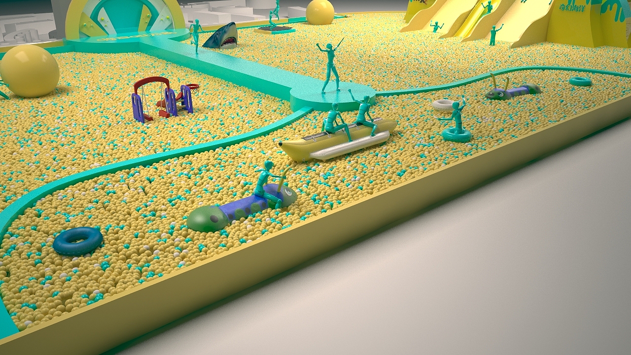 万象城百万海洋球活动