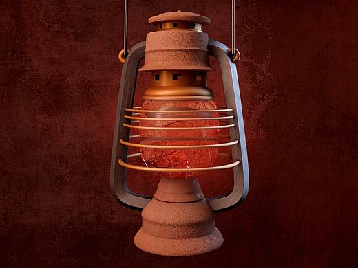 c4d 煤油灯