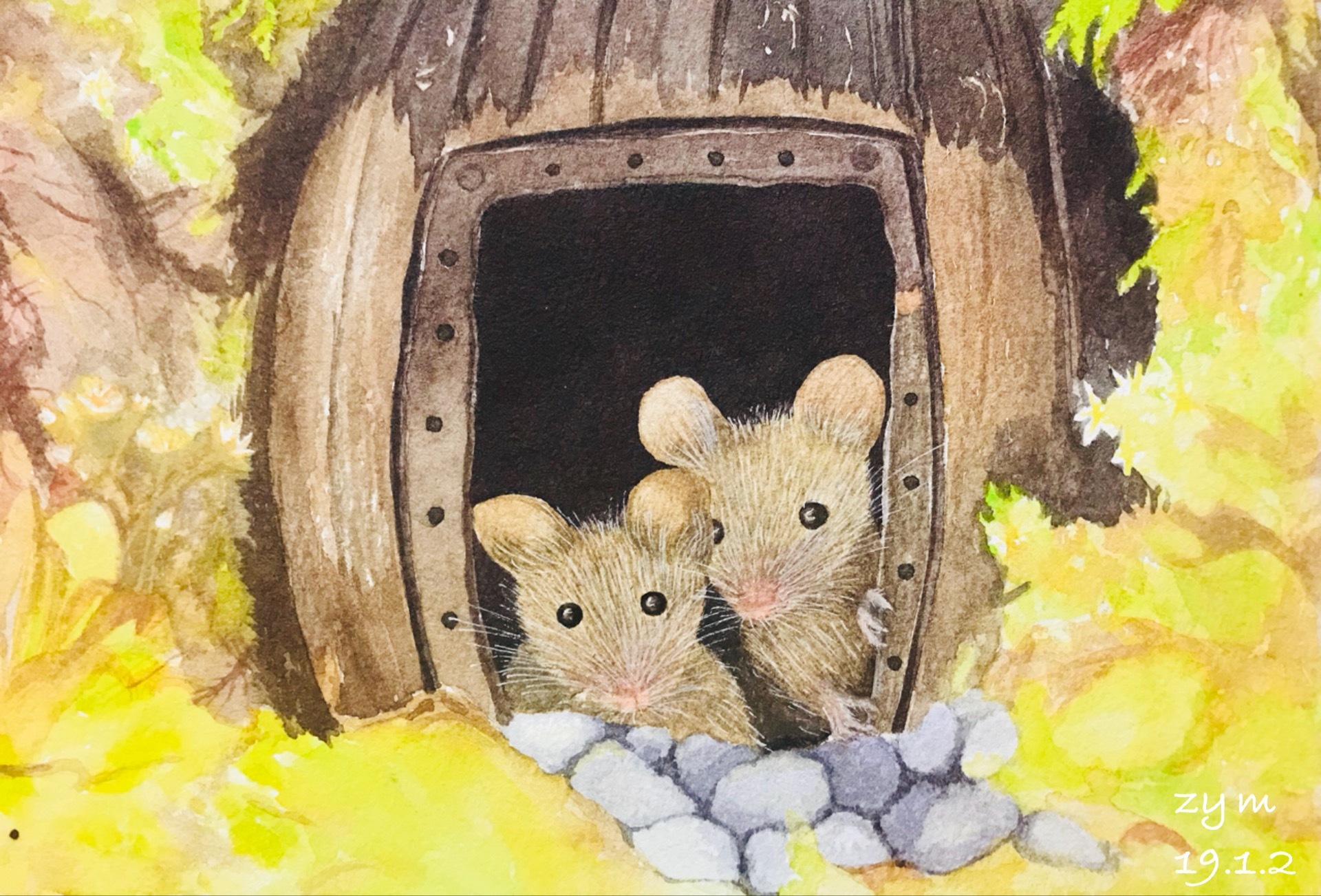 老鼠之家|插画|绘本|周多鱼 - 原创作品 - 站酷 (zcool)