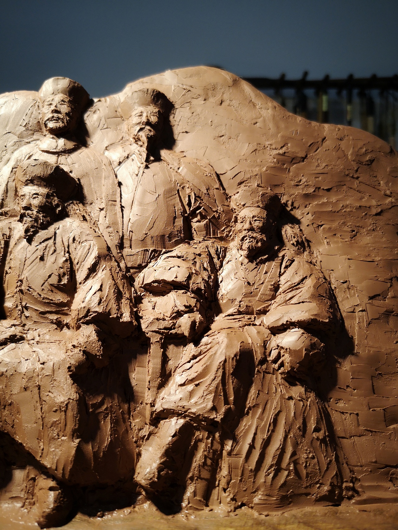 淮军将领浮雕泥稿|纯艺术|雕塑|汤一白 - 原创作品 - 站酷 (zcool)