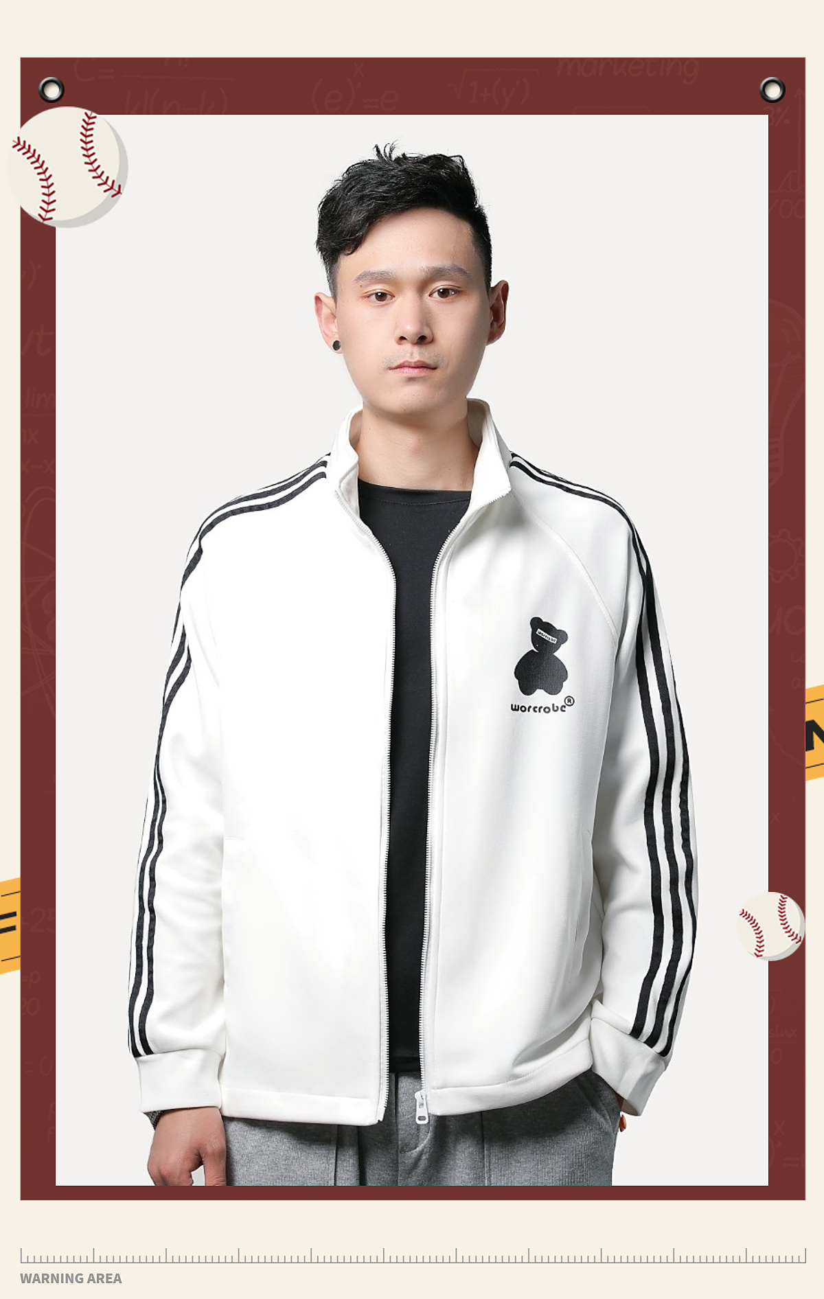 棒球领夹克（图ZMjQ3Mzc5ODY0） - 休闲/流行服饰 - 站酷设计师请称呼我为大师兄原创素材 - 站酷ZCOOL