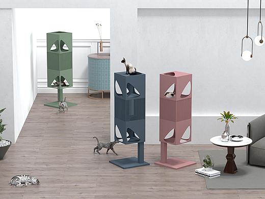 出于名家,自然不凡——你从来没有见过的猫爬架设计