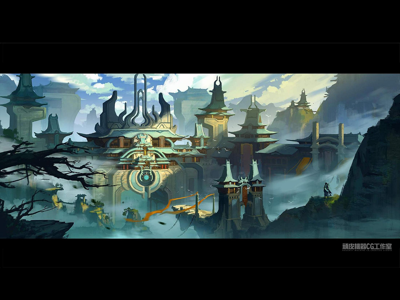 国风场景气氛图