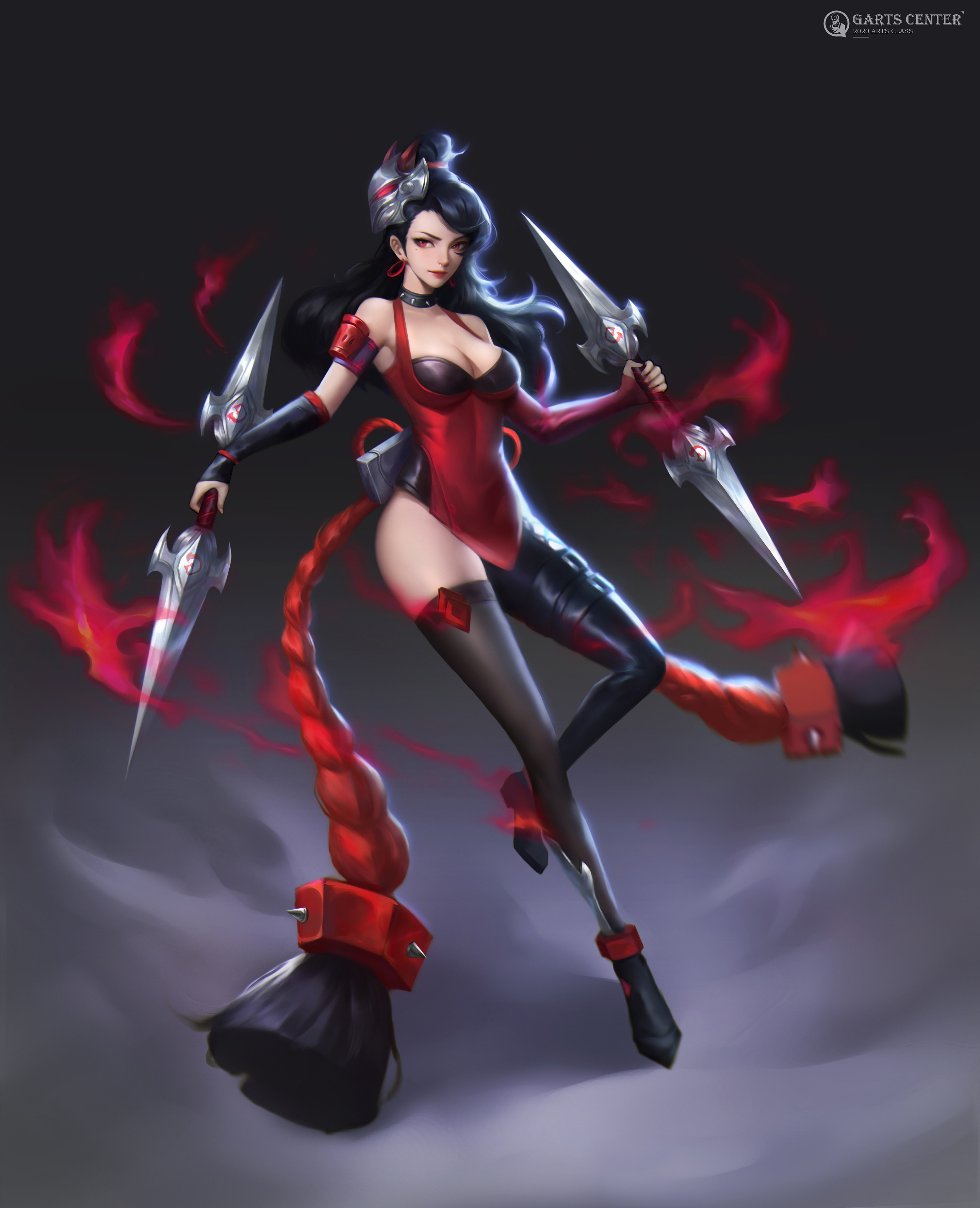 【匠人绘】基础班学员立绘作业/佐伊/王昭君|插画|游戏原画|匠人绘cg