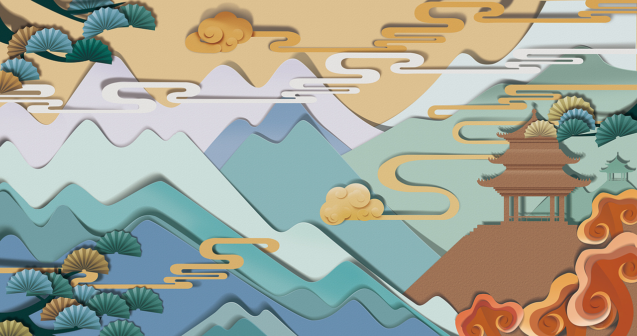 《VOGUE》美妆专栏——国潮风尚插图（图ZMjM4MjY5MDY0） - 商业插画 - 站酷设计师焦洁Appleseed原创素材 - 站酷ZCOOL