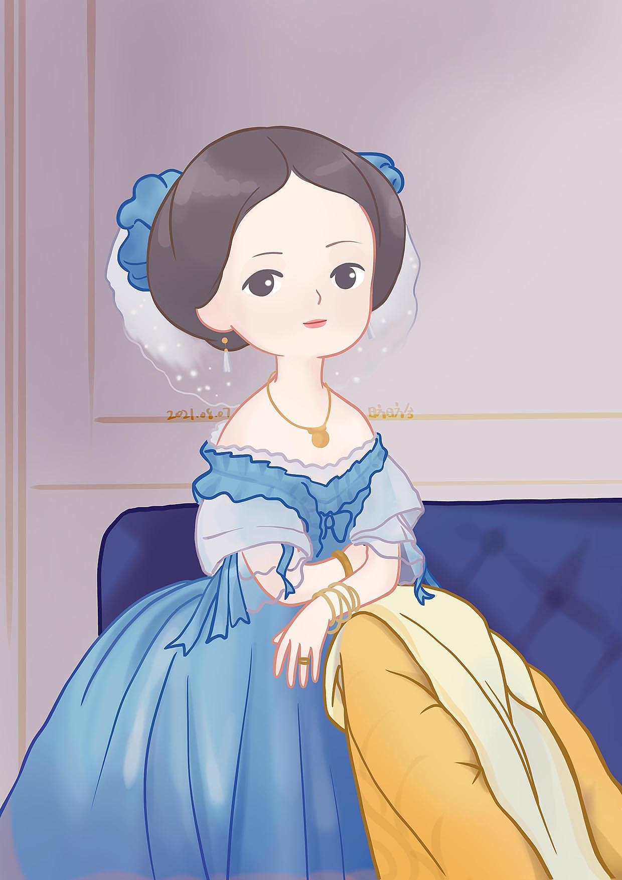 世界名画q版人物系列