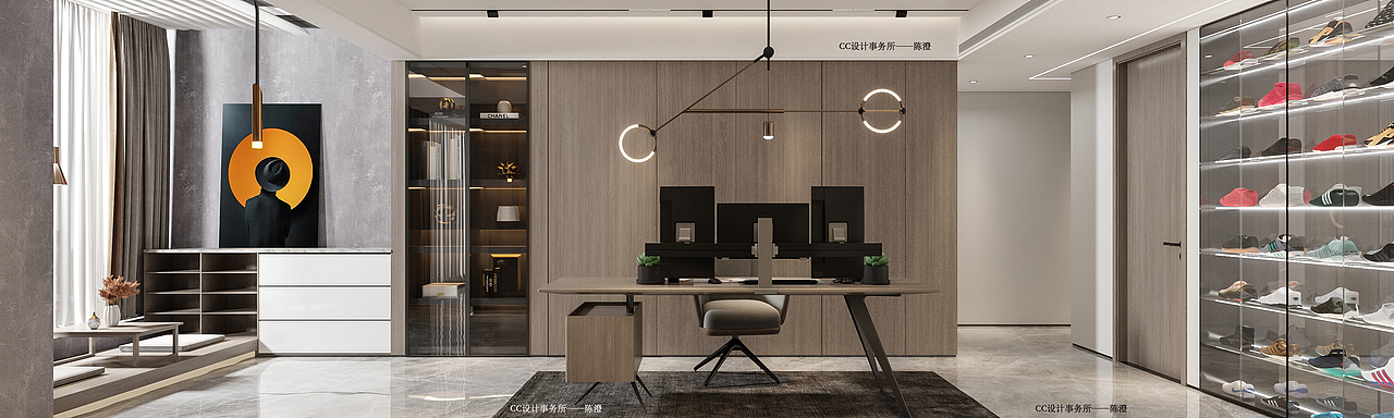 《CC设计事务所》 中航城——现代极简