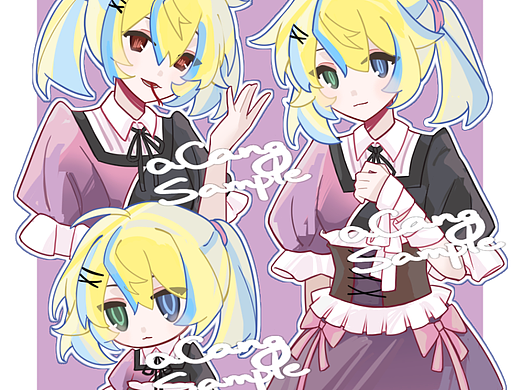 一些很平面的风格