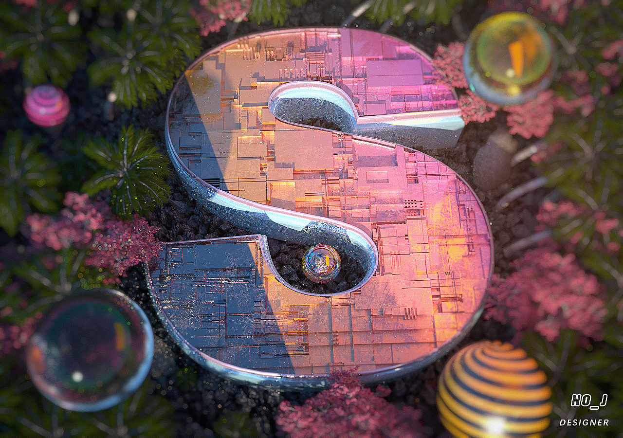 8月C4D练习(图ZMTI2MDY5NjY0) - 场景 - 站酷设计师Jink_原创素材 - 站酷ZCOOL