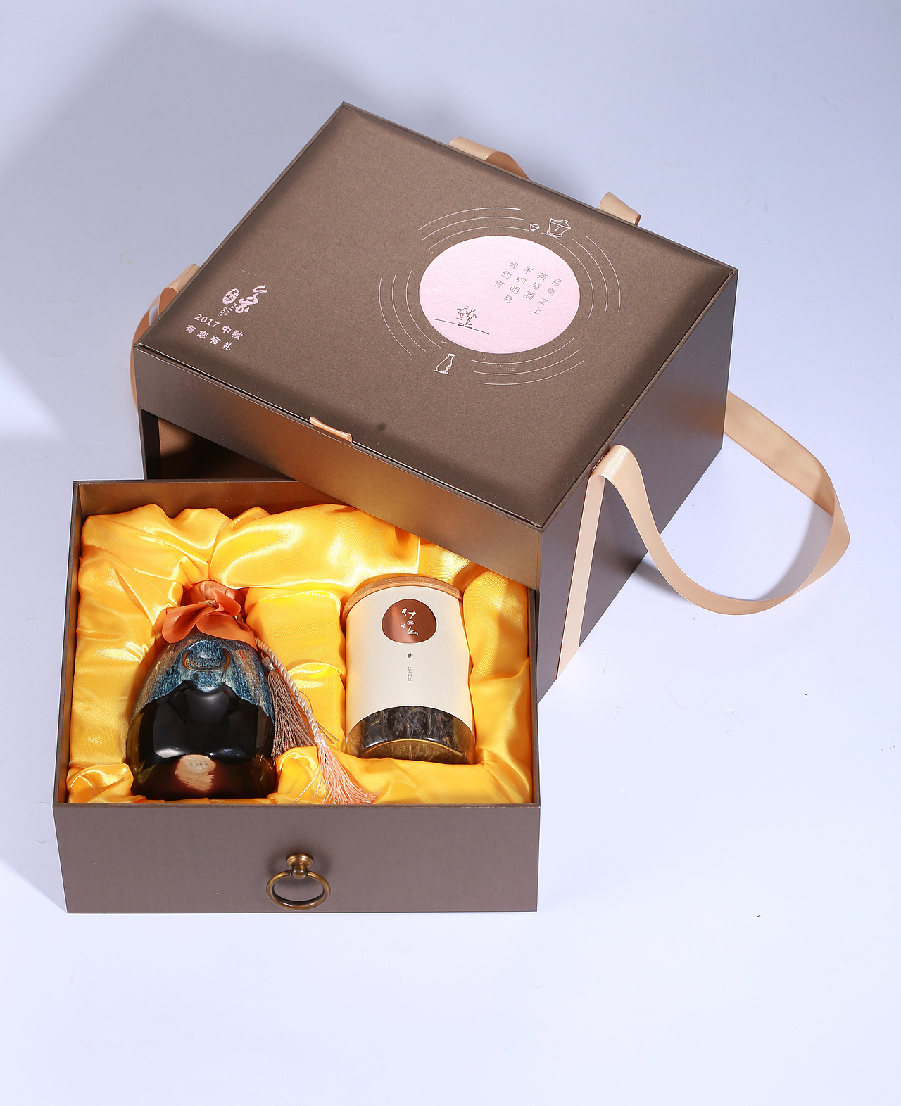 中秋定制包装-茶与酒（图ZMjA4MTE2NjI4） - 包装 - 站酷设计师Z98096915原创素材 - 站酷ZCOOL