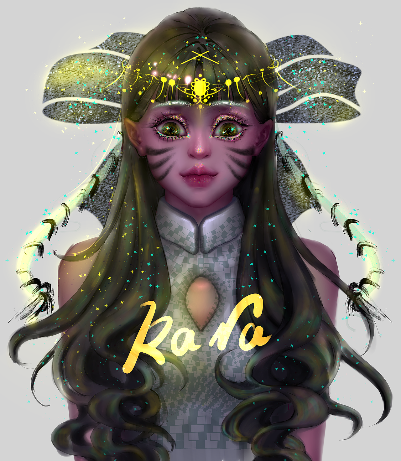 四大神兽拟人头像系列