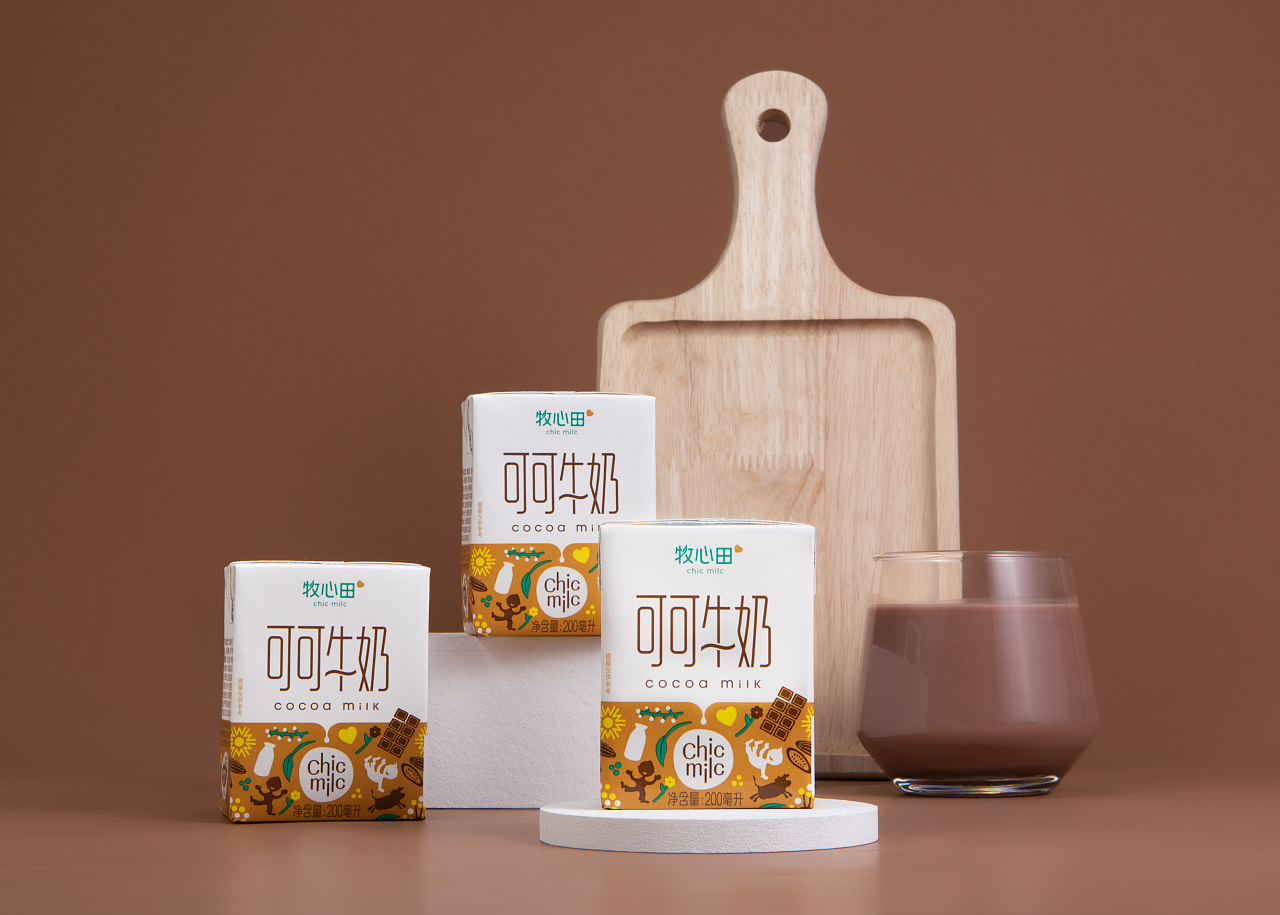 牧心田牛奶 |摄影|产品摄影|摄影师木森 - 原创作品 - 站酷 (zcool)