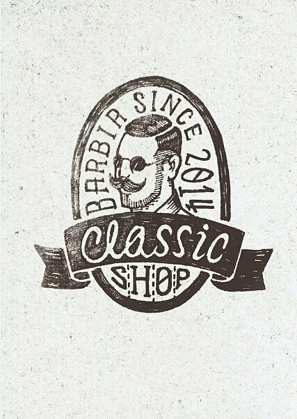 Classic Barbir shop.（图ZMjY3OTI4NzI=） - 图案 - 站酷设计师lsh423620660原创素材 - 站酷ZCOOL