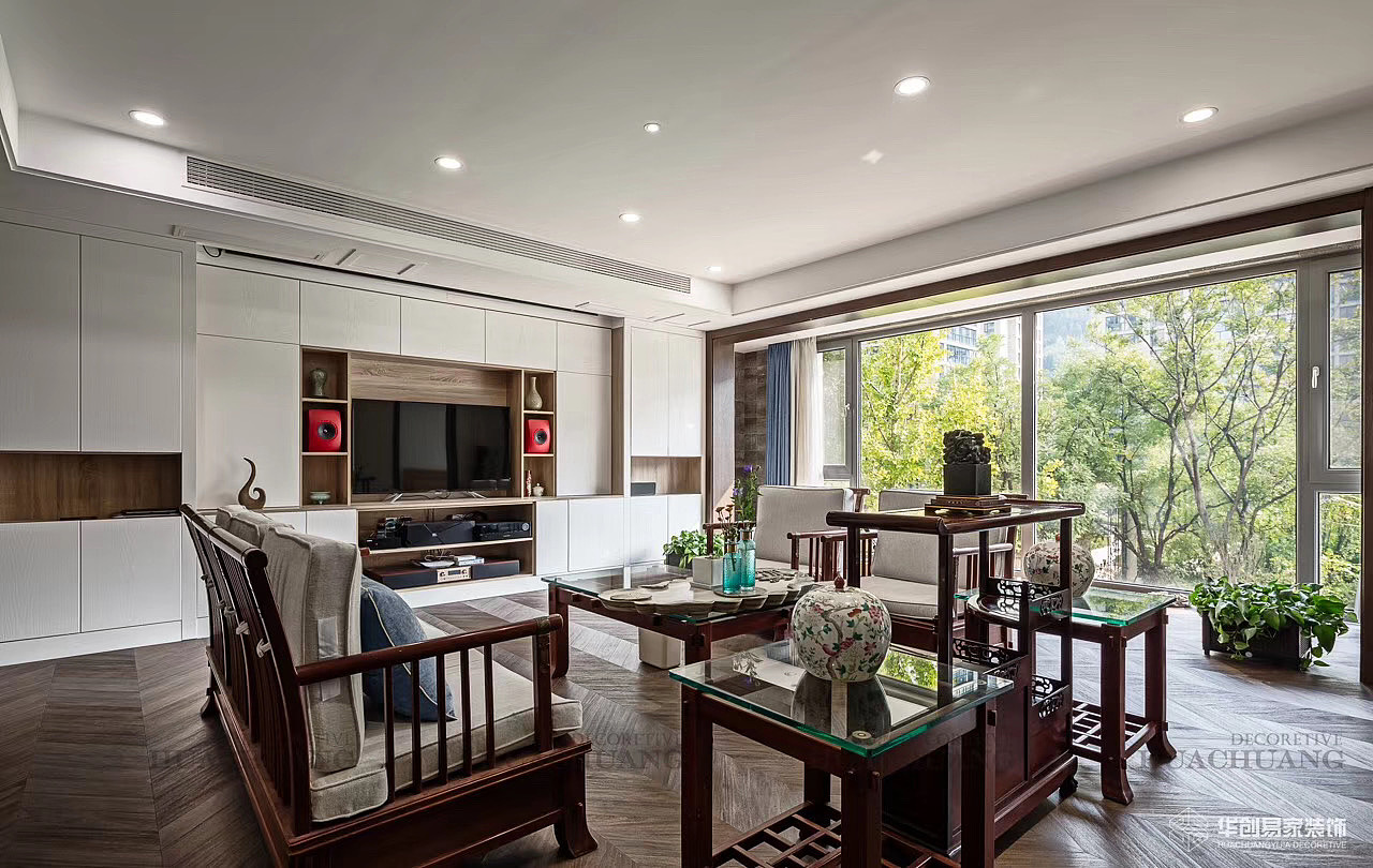 济南海尔绿城·锦兰园210平户型设计效果图|案例赏析