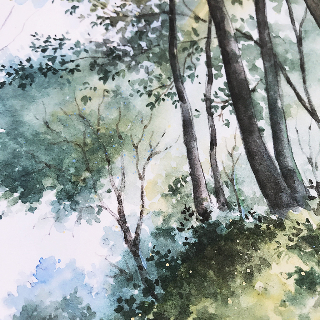 【米蒂风景水彩】千与千寻背景画~（图ZMTI4NTgwNTI0） - 创作习作 - 站酷设计师Mitty_米蒂原创素材 - 站酷ZCOOL
