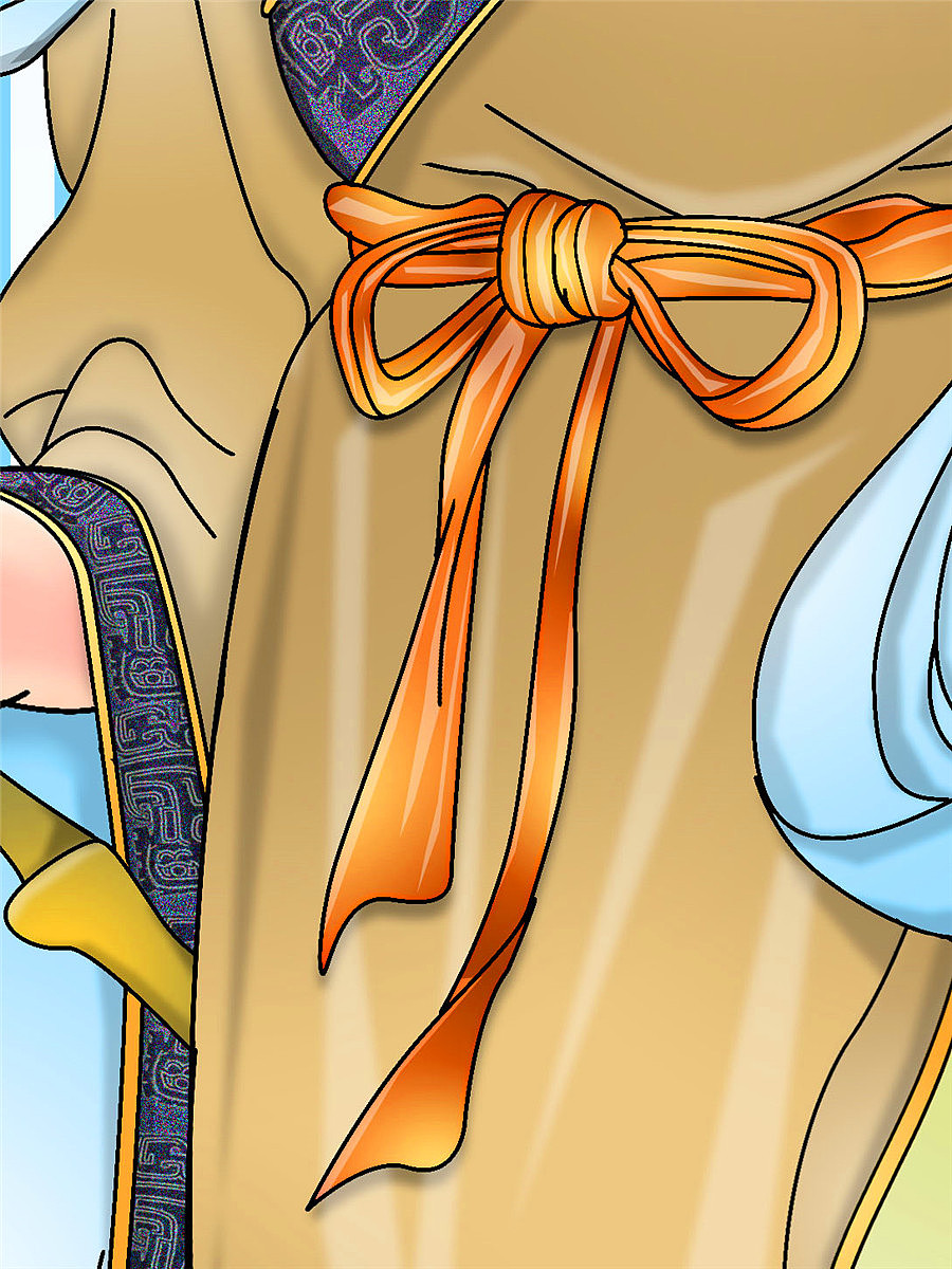 电脑试绘插画《华佗》像