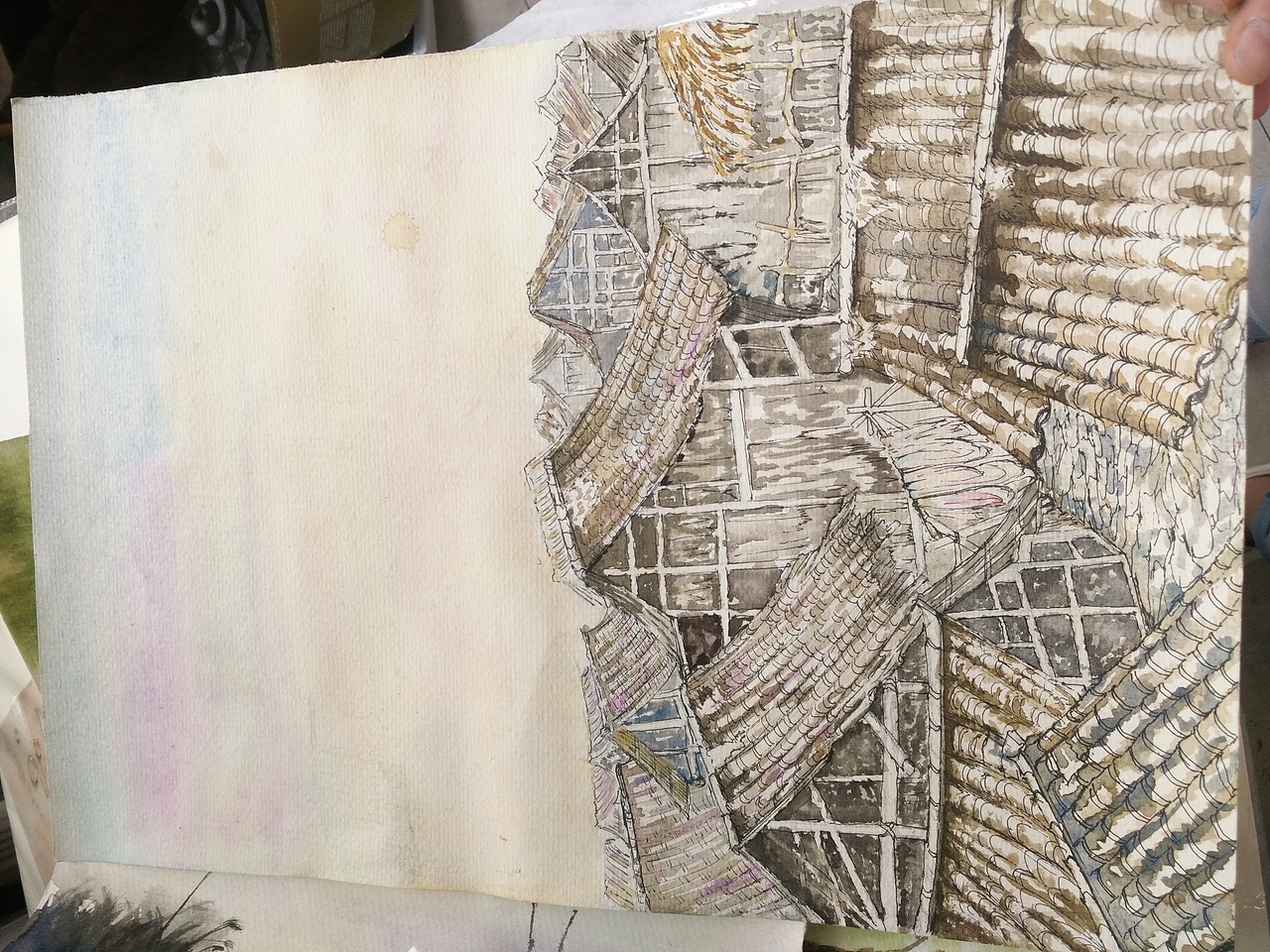 水彩畫（圖ZNDkyNDYxOTY=） - 創(chuàng)作習(xí)作 - 站酷設(shè)計師巴豆han原創(chuàng)素材 - 站酷ZCOOL