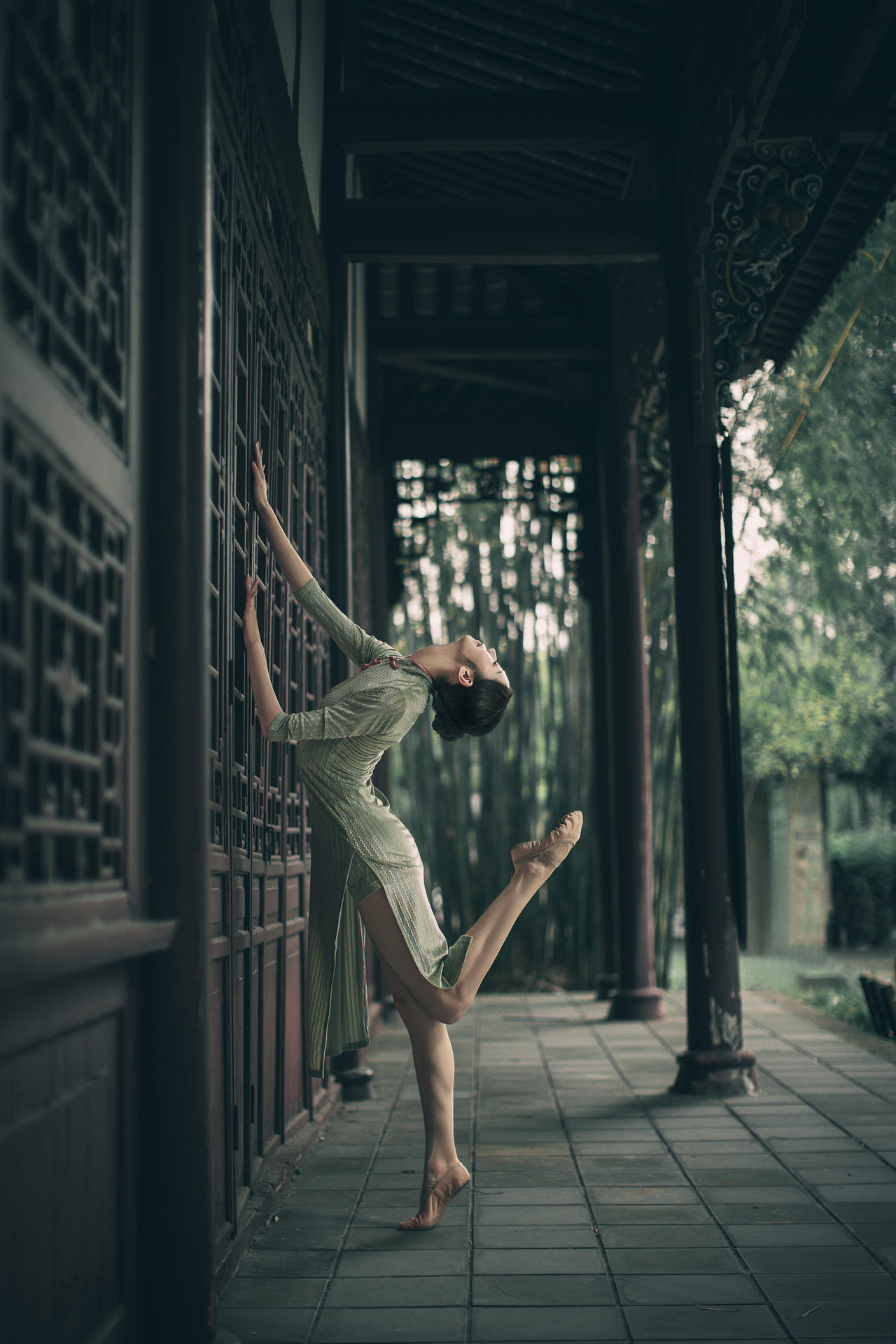 古风人像外景后期