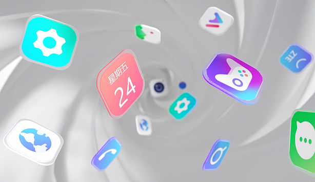 中兴手机界面ui系统更新创意短片（图ZMjU1MjQxNjU2） - Motion Graphic - 站酷设计师魔境视觉工作室原创素材 - 站酷ZCOOL