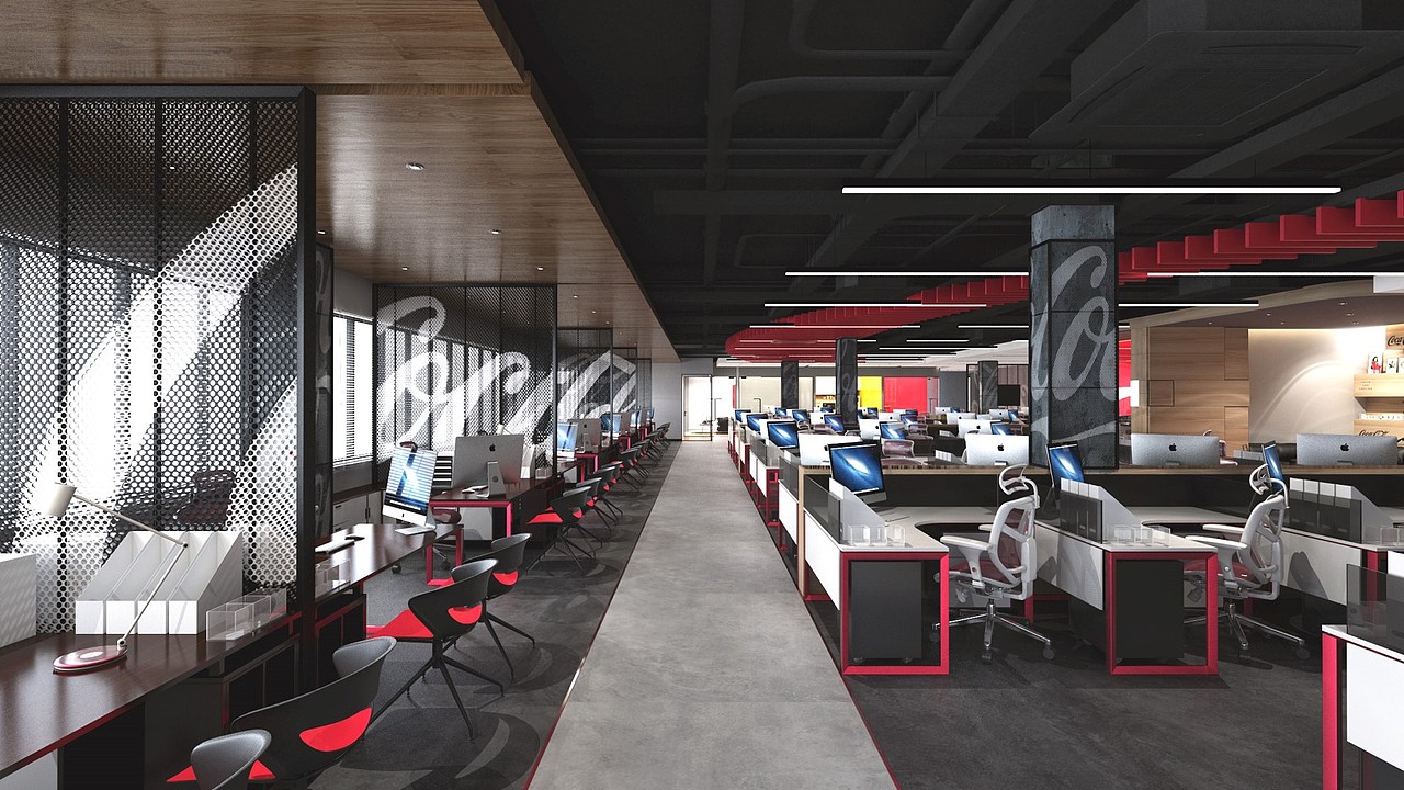 太古可口可乐办公室升级