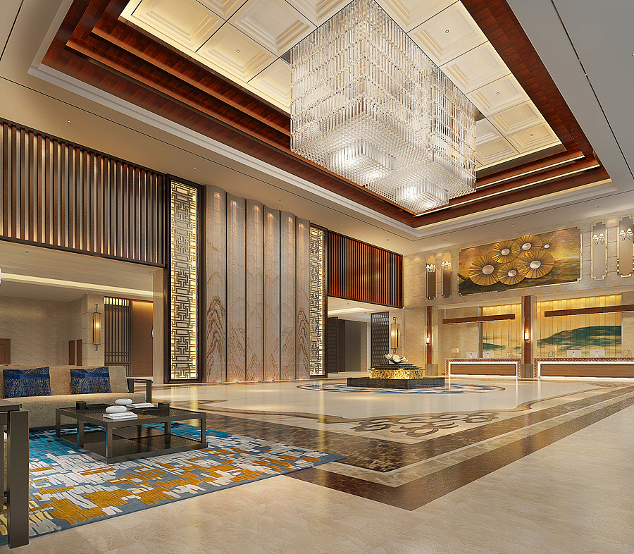 德阳专业中式主题酒店设计公司（图ZODc1MTQyMDA=） - 家装设计 - 站酷设计师商业空间设计原创素材 - 站酷ZCOOL