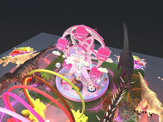 恐龙摩天轮