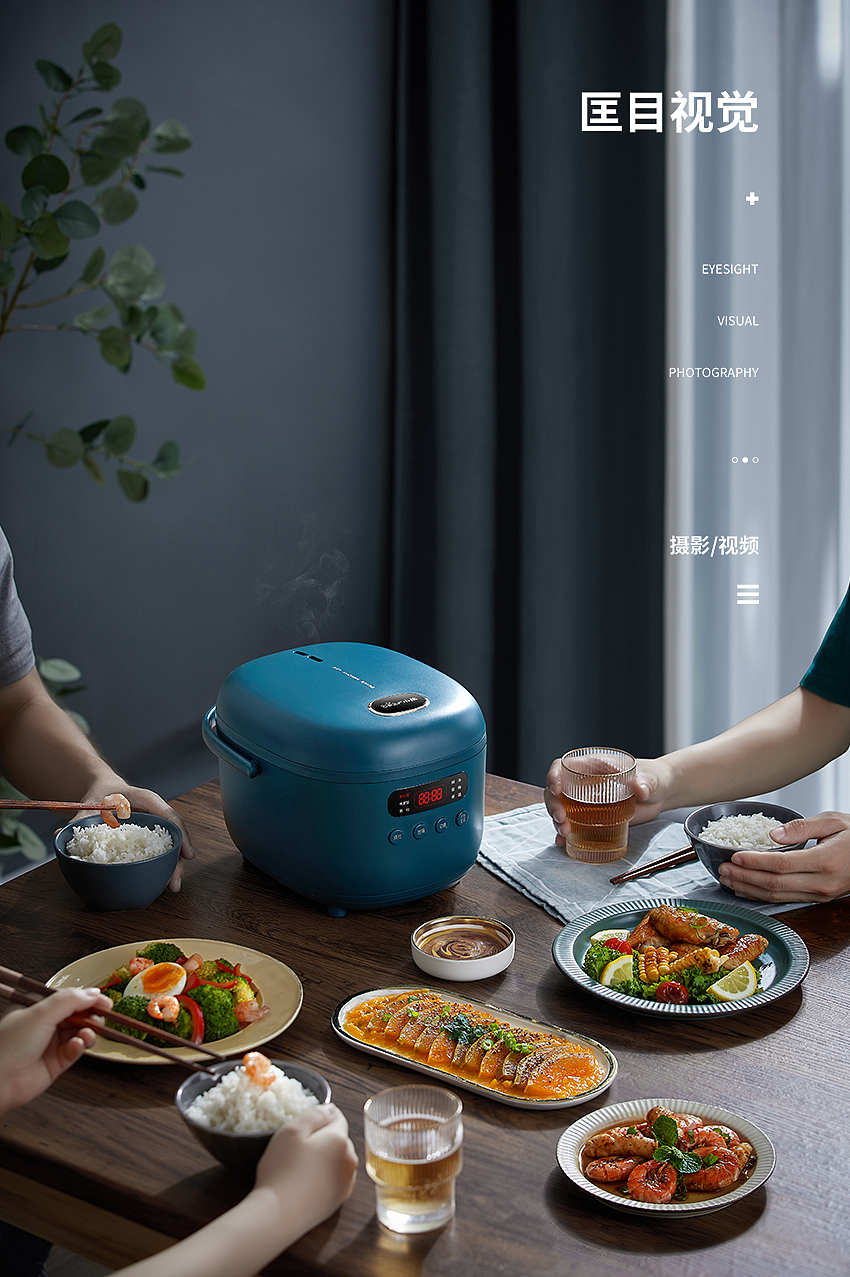 小熊迷你电饭煲（图ZMjQ2NDQ1MzIw） - 产品摄影 - 站酷设计师匡目视觉原创素材 - 站酷ZCOOL