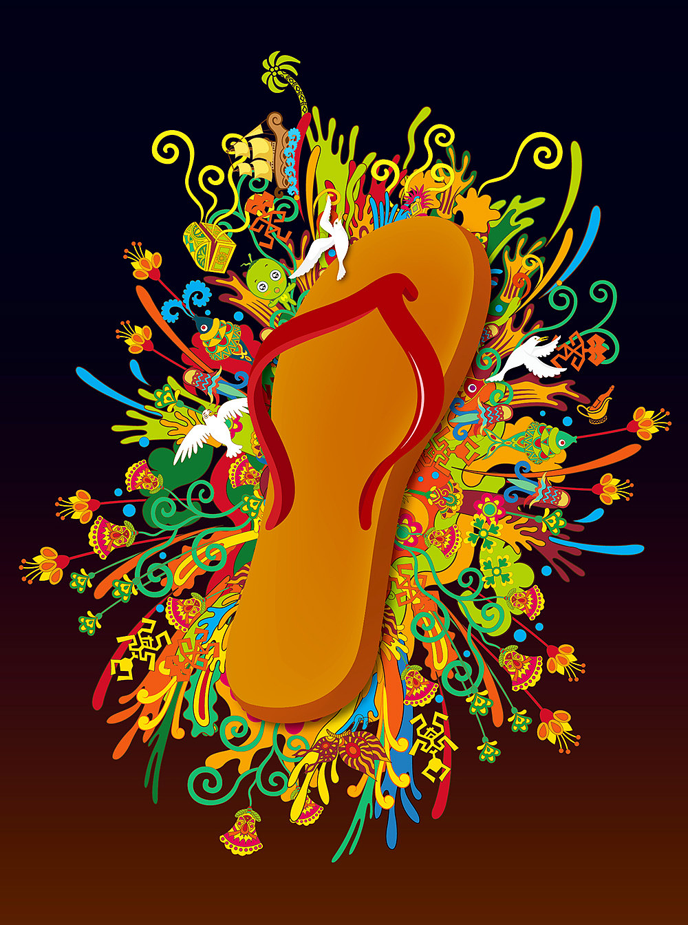 海南元素_爱斯基摩人的鳕鱼-站酷zcool