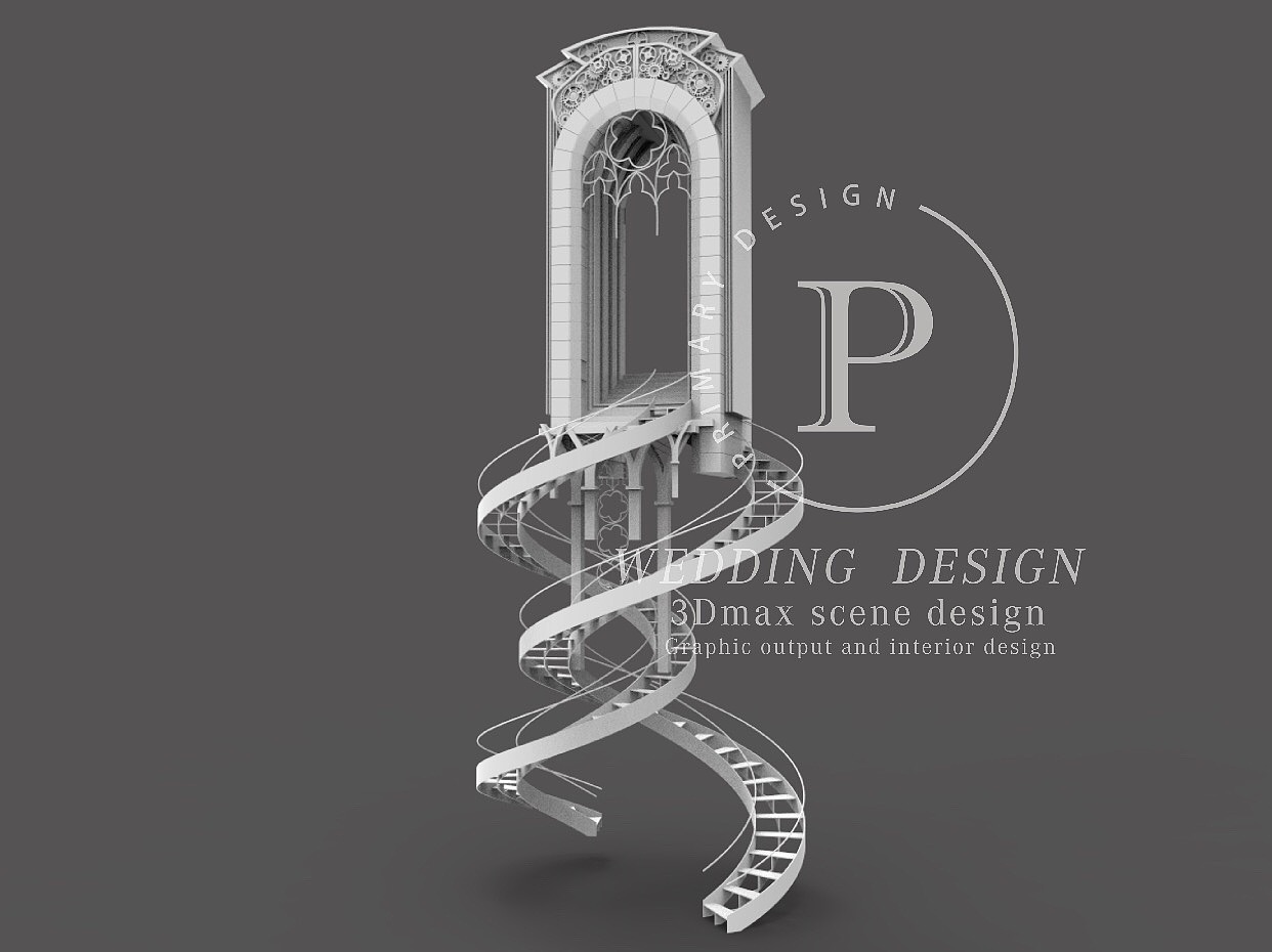 3D婚礼设计效果图