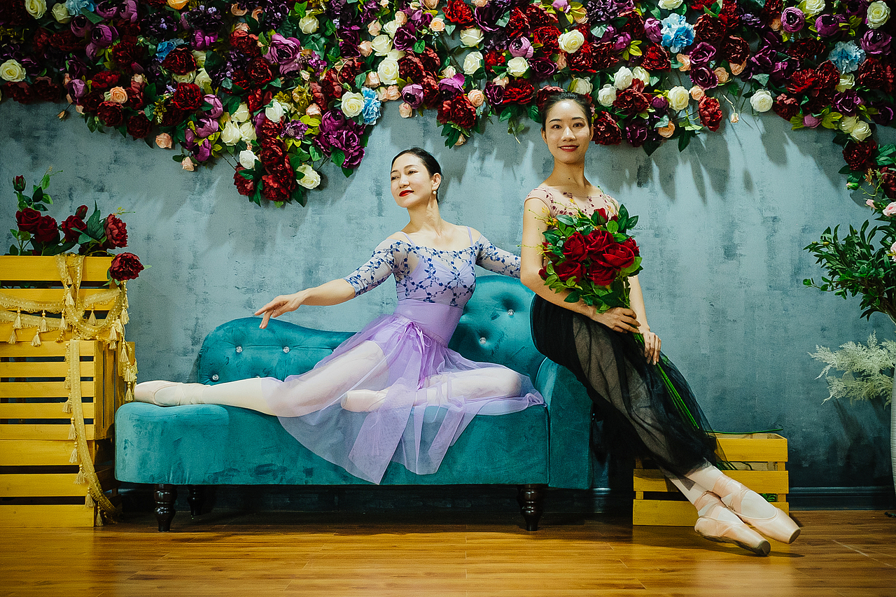 羽·芭蕾·舞者 人像摄影