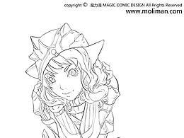 魔力漫学员立绘线稿作品持续更新
