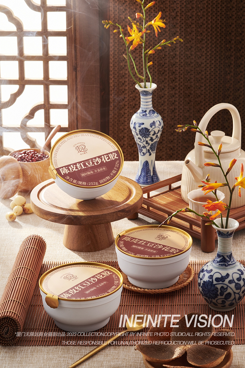 12夏天 陈皮红豆沙花胶 拍摄（图ZMzU5NDE0OTI4） - 产品摄影 - 站酷设计师吴正豪原创素材 - 站酷ZCOOL