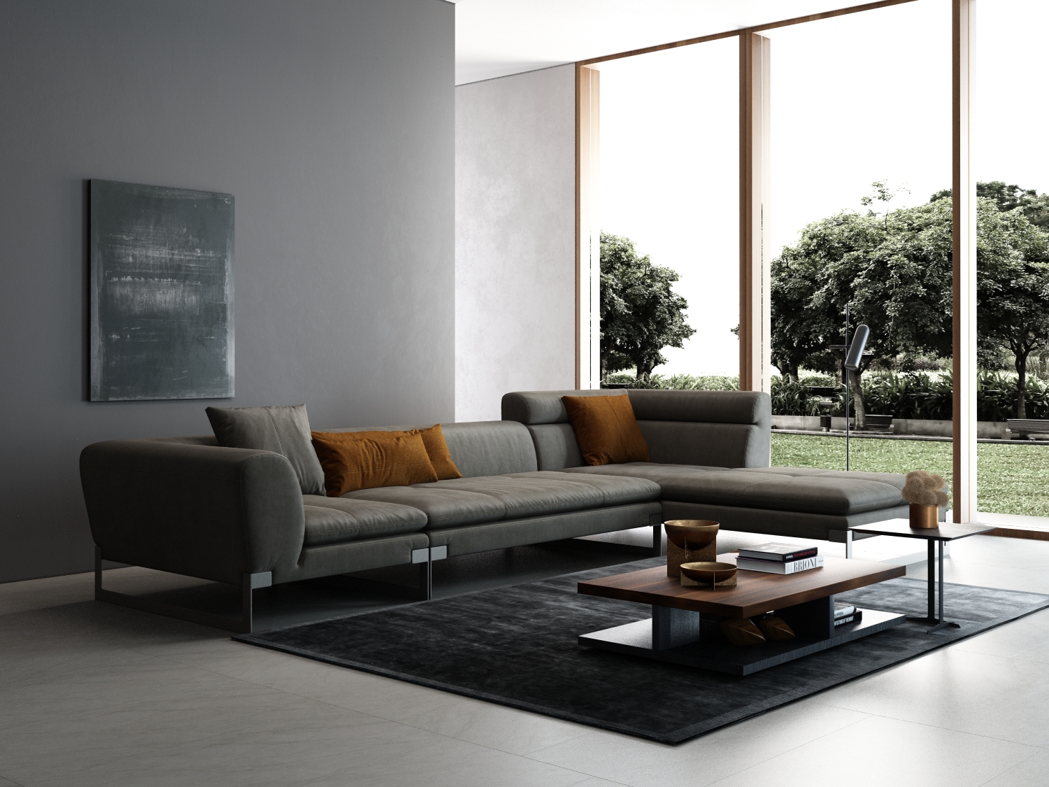 效果图 写实沙发效果图3d效果图 真皮沙发 真皮床3d效果图 3d沙发效果