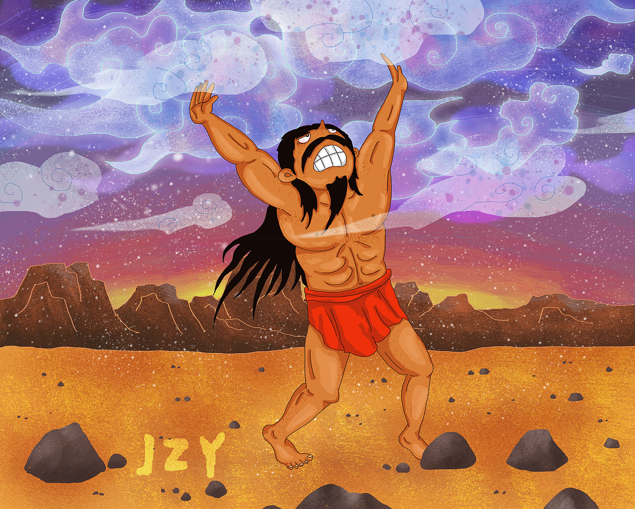 凯叔365夜（故事插图）（图ZODcyNTg2ODg=） - 儿童插画 - 站酷设计师JZY09原创素材 - 站酷ZCOOL