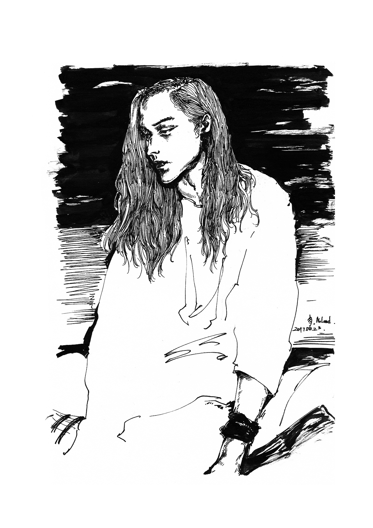 手绘练习（图ZOTc4ODY5NzI=） - 创作习作 - 站酷设计师肖大猫NL原创素材 - 站酷ZCOOL