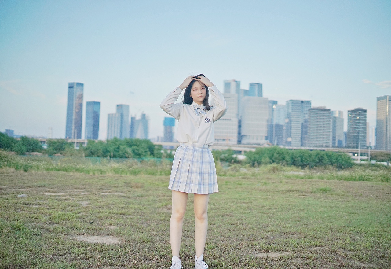 jk美少女中稳沙场（图ZMjczMzIwOTI4） - 人像摄影 - 站酷设计师碧海蓝天梦原创素材 - 站酷ZCOOL