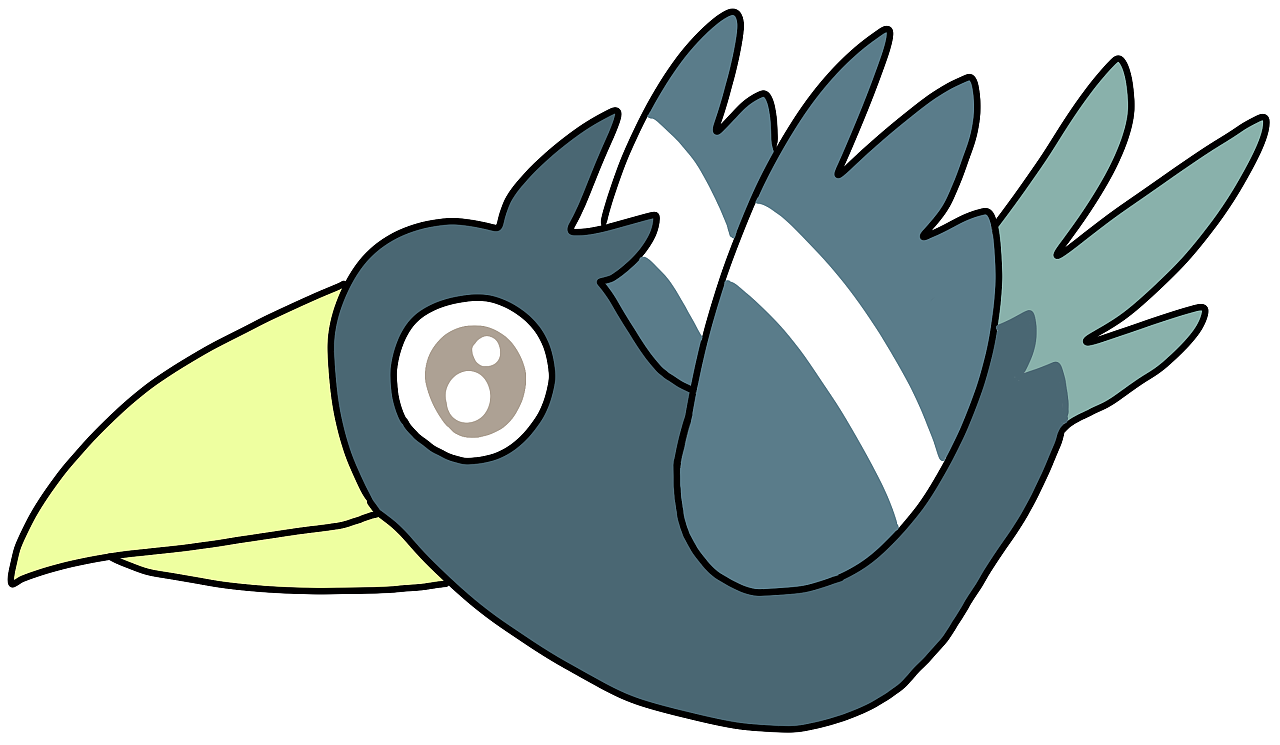 乌鸦卡通 插画样本|插画|艺术插画|z12053176 - 原创作品 - 站酷