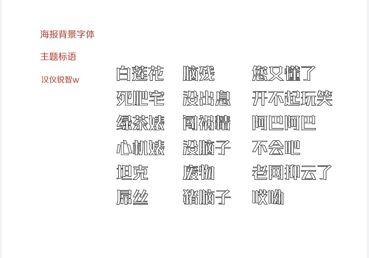 语言暴力———刺。 海报及衍生品