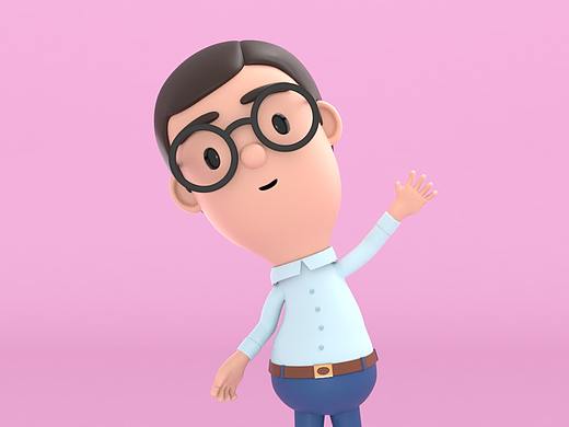 【C4D】卡通角色练习
