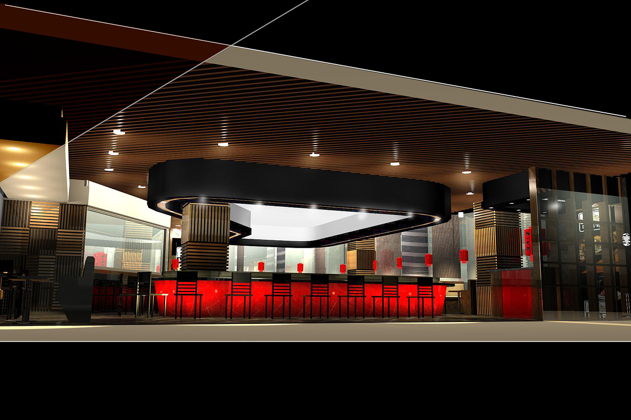 祥迪设计 | 和一寿司设计（图ZMTQ0MzM1MDcy） - 家装设计 - 站酷设计师祥迪设计原创素材 - 站酷ZCOOL